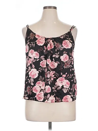 Pre-owned Secret Treasures Sleeveless Blouse In Black