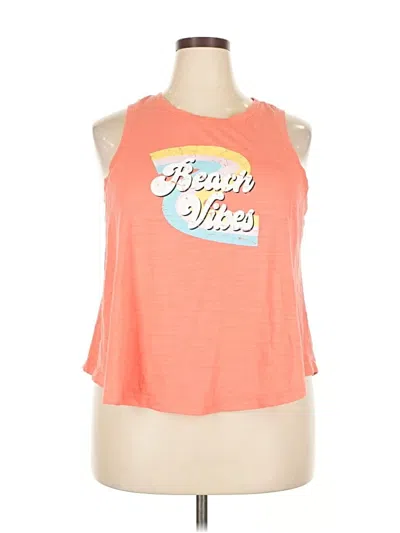 Pre-owned Secret Treasures Sleeveless T-shirt In Orange