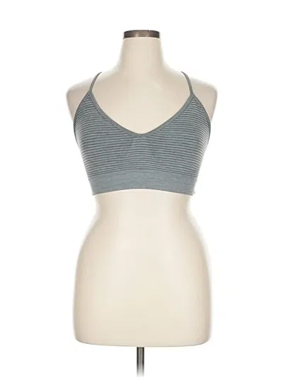 Pre-owned Secret Treasures Tank Top Gray Halter Neckline Tops