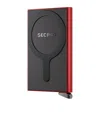Secrid Aluminium Magsafe Cardprotector In Red
