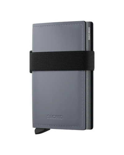 Secrid Bandwallet Matte In Grey-black