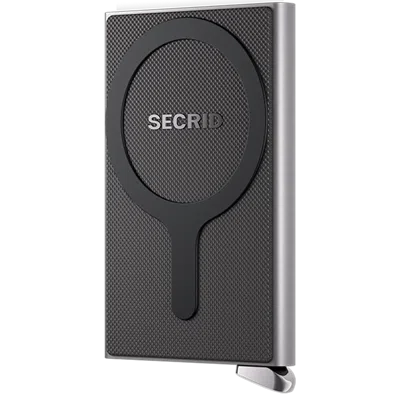 Secrid Cardprotector+ Fluted For Magsafe In Black