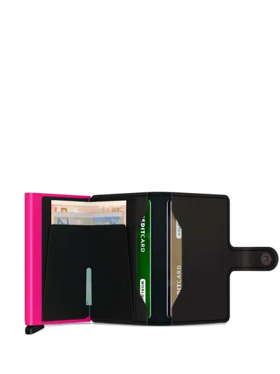 Secrid Leather Cardholder In Black