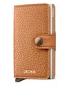Secrid Leather Mini Wallet In Brown