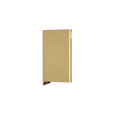 Secrid Men's Rfid Protected Card Holder In Gold