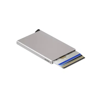 Secrid Men's Rfid Protected Card Holder In Silver