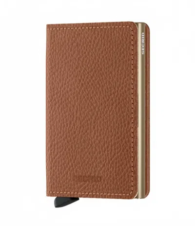 Secrid Men's Slim Wallet In Veg Caramello Sand In Multi