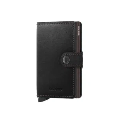 Secrid Mini Wallet Original Black / Brown In Blue