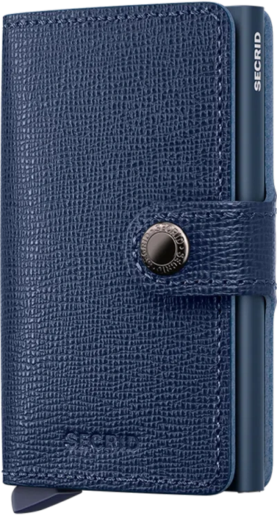 Secrid Miniwallet Crisple In Blue