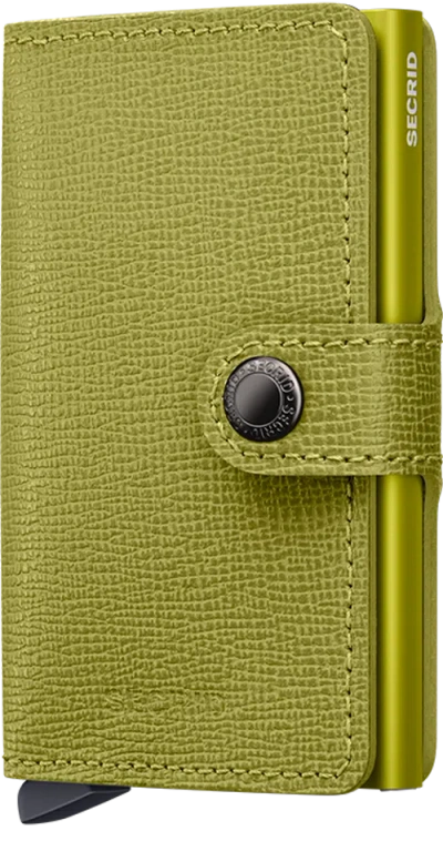 Secrid Miniwallet Crisple In Green