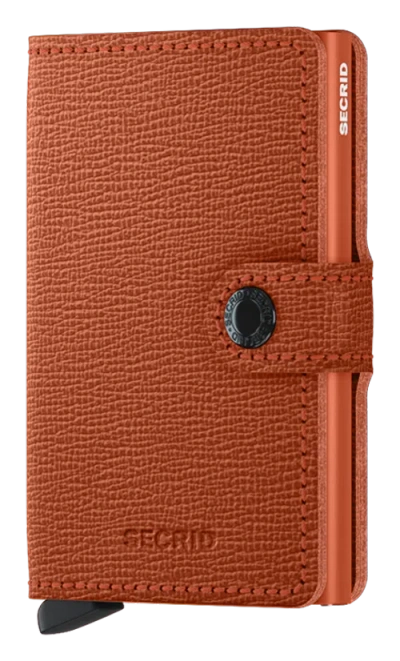 Secrid Miniwallet Crisple In Orange