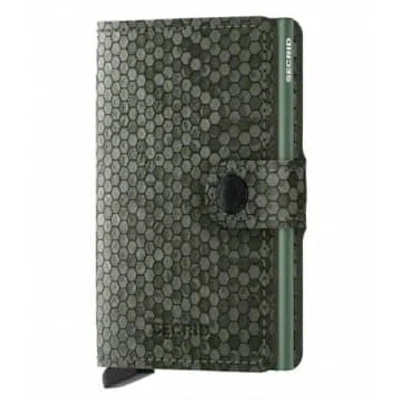 Secrid Miniwallet Hexagon Green