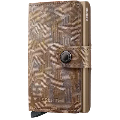 Secrid Miniwallet Jungle In Brown