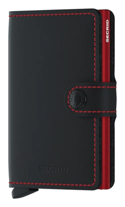 Secrid Miniwallet Matte In Black