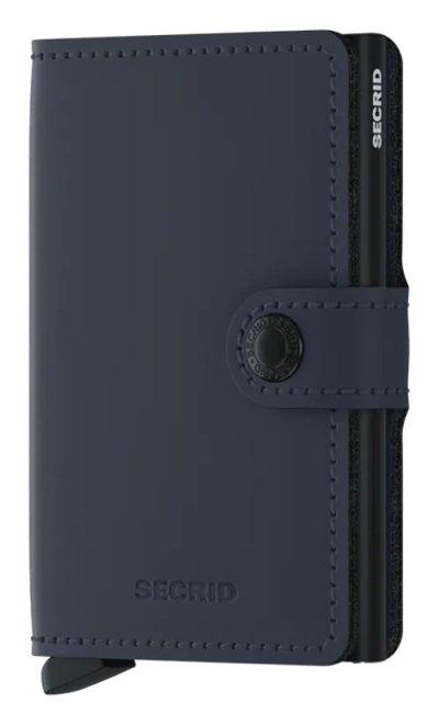 Secrid Miniwallet Matte In Blue