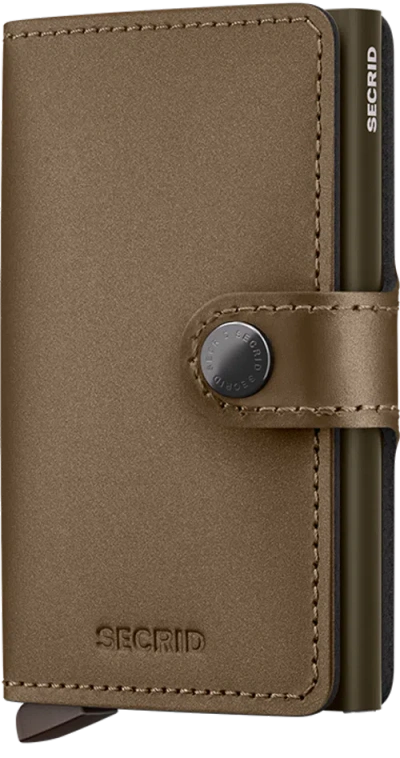 Secrid Miniwallet Matte In Brown