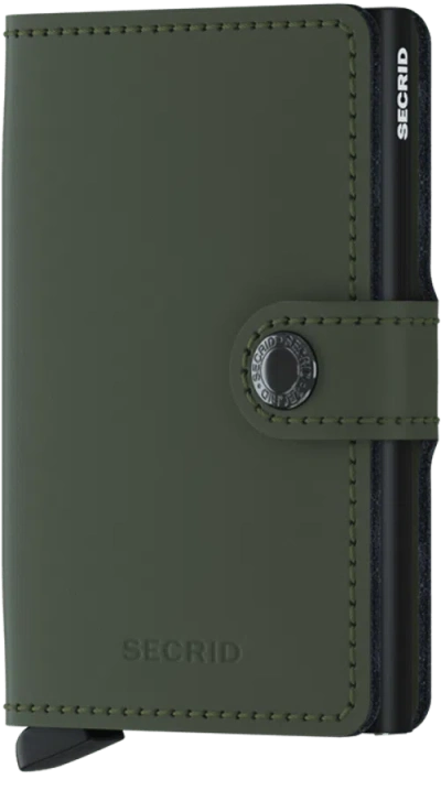 Secrid Miniwallet Matte In Green