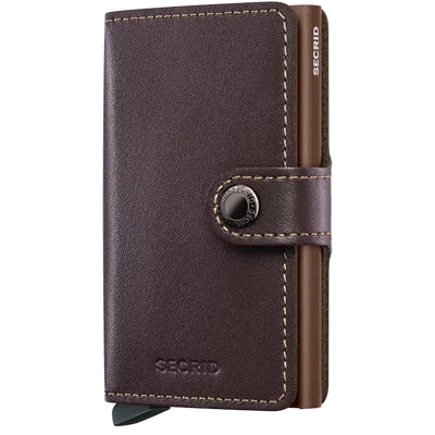 Secrid Miniwallet Original In Brown