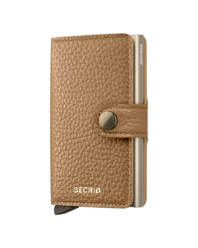 Secrid Miniwallet Pebble In Cappuccino