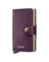 Secrid Miniwallet Pebble In Grape