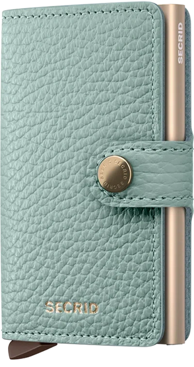 Secrid Miniwallet Pebble In Green