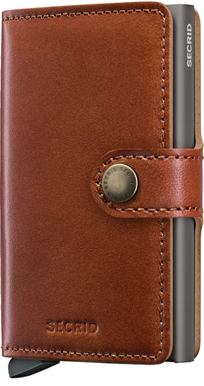 Secrid Miniwallet Texano In Brown