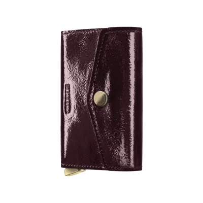 Secrid Premium Envelope Naplak In Plum