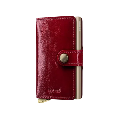 Secrid Premium Miniwallet+ Naplak In Red
