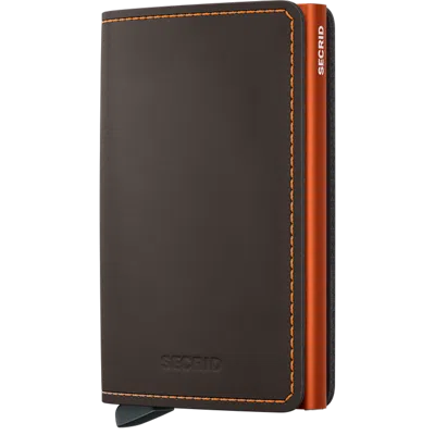 Secrid Slimwallet Matte In Brown