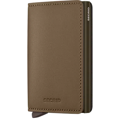 Secrid Slimwallet Matte In Brown