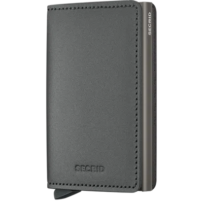 Secrid Slimwallet Matte In Gray