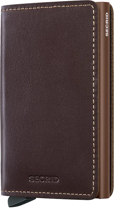 Secrid Slimwallet Original In Brown