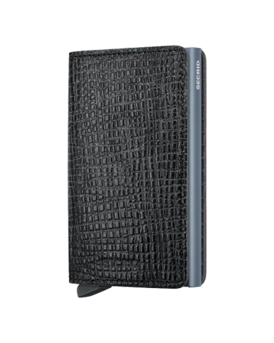 Secrid Slimwallet Palmellato In Black