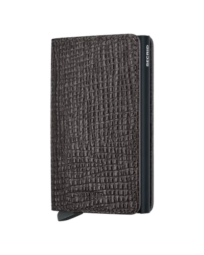 Secrid Slimwallet Palmellato In Brown