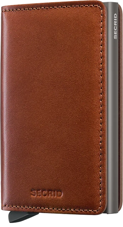 Secrid Slimwallet Texano In Brown