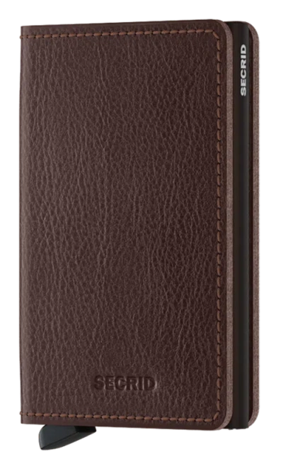 Secrid Slimwallet Veg In Brown