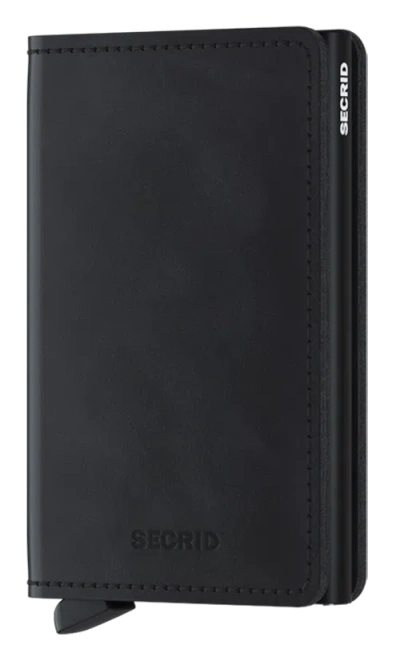 Secrid Slimwallet Vintage In Blue