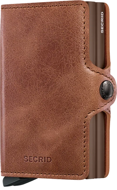 Secrid Twinwallet Vintage In Brown