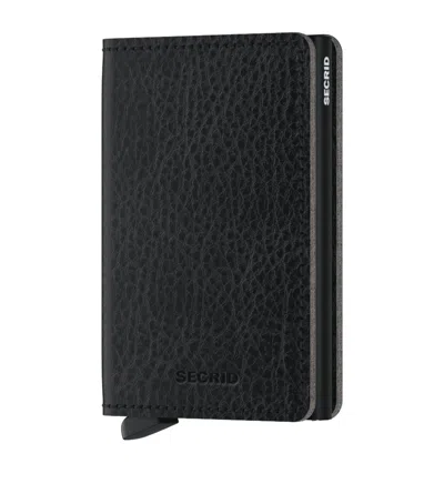 Secrid Veg Leather Slimwallet In Black