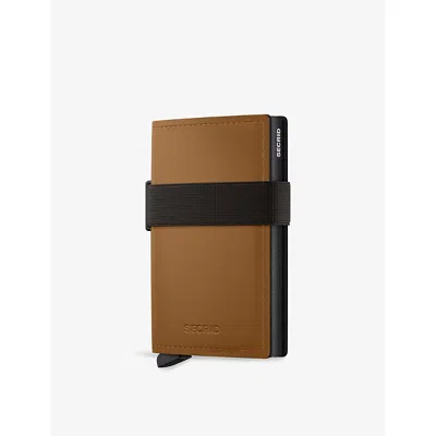 Secrid Womens Bandwallet Matte Leather Wallet Toffee