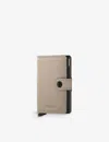 Secrid Mm-desert Miniwallet Leather And Aluminium Wallet In Mm-desert