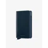 Secrid Slimwallet Original Leather Wallet In Blue