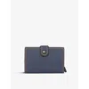 Secrid Miniwallet Leather And Aluminium Wallet In Orange
