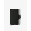 Secrid Womens Black Twinwallet Aluminium And Leather Wallet