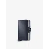 Secrid Womens Navy Twinwallet Branded Leather Card Holder In Navy