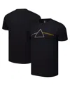 Section 119 Men's And Women's Black Pink Floyd Dark Side Of The Moon Tri-blend T-shirt In Black