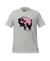 Section 119 Men's And Women's Gray Pink Floyd Animals Tri-blend T-shirt In Gray