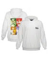 Section 119 Men's And Women's White The Beatles Logo And Faces Upf 50 Pullover Hoodie In White
