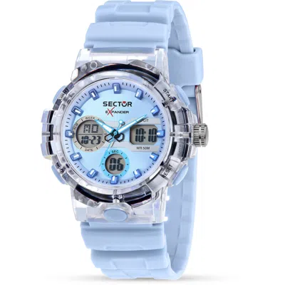 Sector Man  R3251242503 43 Mm In Blue