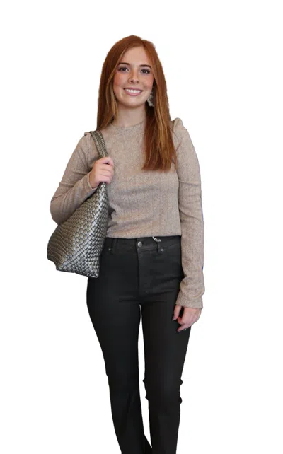 Secular Aubrey Crew Neck Sweater In Cocoa In Brown